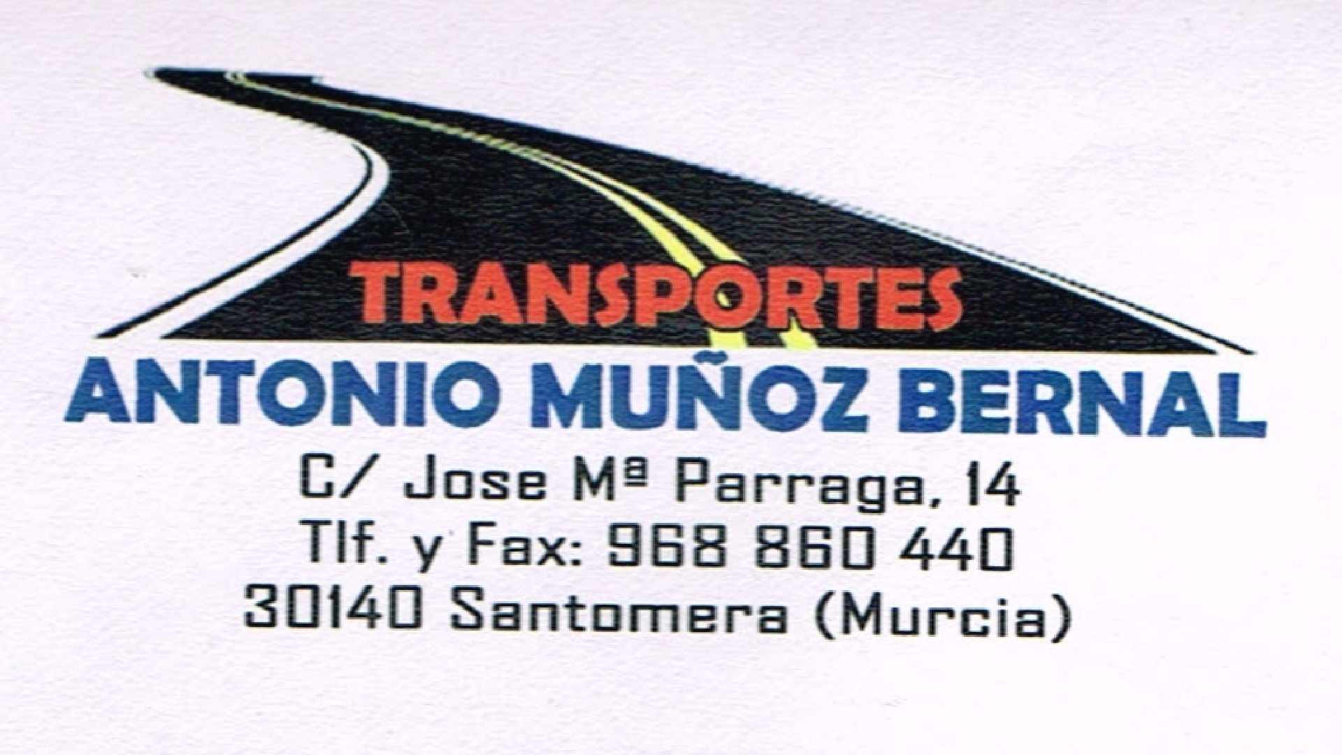 Logotipo Transportes Antonio Munoz
